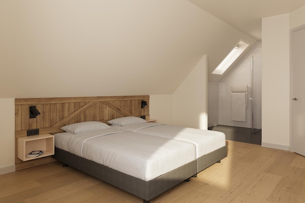 Foto van Ruim vakantiehuis met uitzicht op de kreek - Vakantiehuis in TA Gasselte - BedRoom
