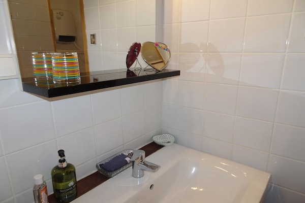 Foto van Vakantiehuis in Etretat bij Strand & Kliffen - Vakantiehuis in Etretat - BathRoom