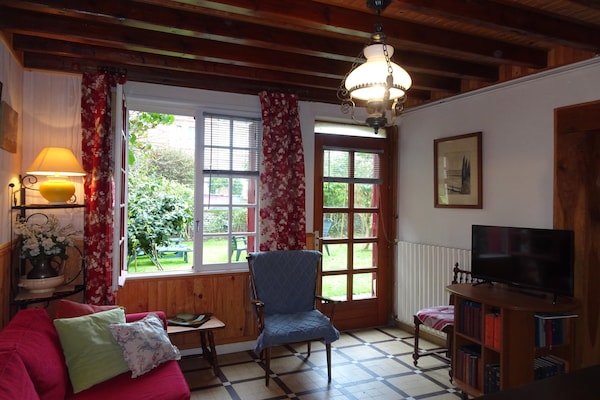 Foto van Vakantiehuis in Etretat bij Strand & Kliffen - Vakantiehuis in Etretat - LivingRoom