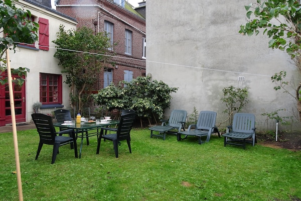 Foto van Vakantiehuis in Etretat bij Strand & Kliffen - Vakantiehuis in Etretat - GardenSummer