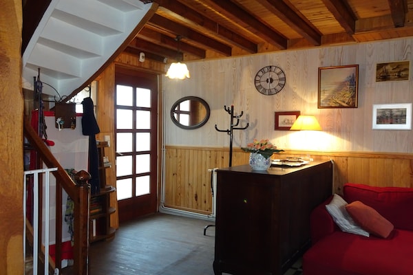 Foto van Vakantiehuis in Etretat bij Strand & Kliffen - Vakantiehuis in Etretat - HallReception
