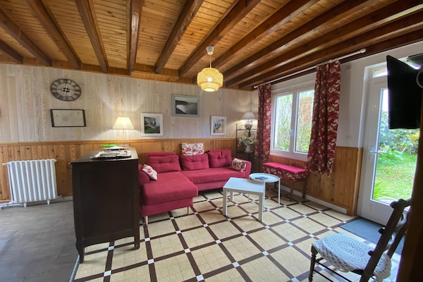Foto van Vakantiehuis in Etretat bij Strand & Kliffen - Vakantiehuis in Etretat - LivingRoom