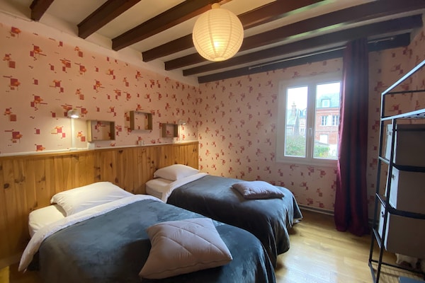 Foto van Vakantiehuis in Etretat bij Strand & Kliffen - Vakantiehuis in Etretat - BedRoom