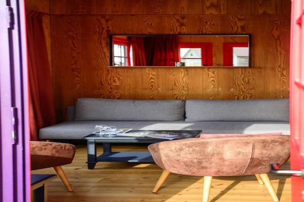 Foto van Houten Chalet bij Somme Baai Abbeville - Vakantiehuis in Grand-Laviers - Ambiance