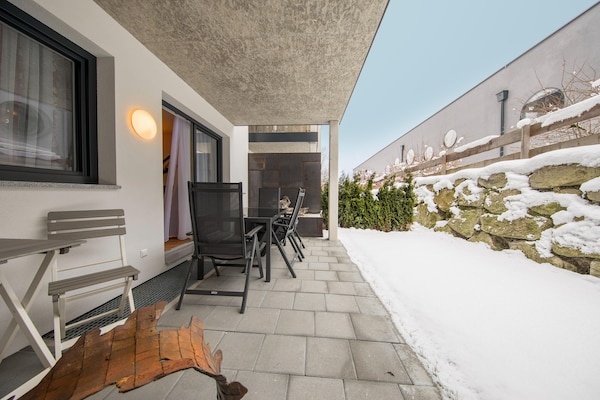 Foto van Appartement in Neukirchen bij Wildkogelbahn - Vakantiehuis in Neukirchen - ExteriorWinter