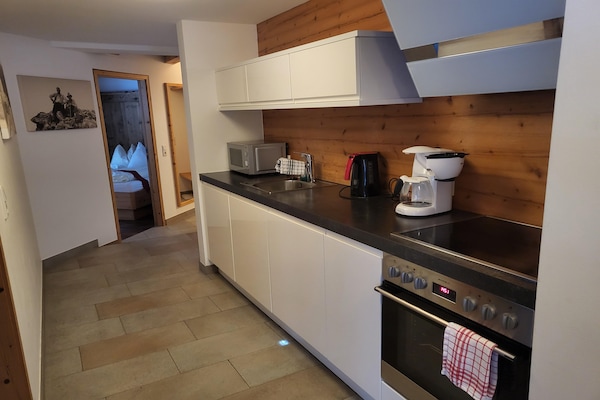 Foto van Appartement in Hohe Tauern met Uitzicht - Vakantiehuis in Neukirchen - Kitchen