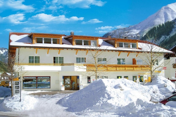 Foto van Appartement in Zugspitz Arena bij Fietspad - Vakantiehuis in Bichlbach - ExteriorWinter