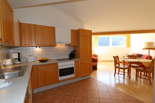 Foto van Appartement in Zugspitz Arena bij Fietspad - Vakantiehuis in Bichlbach - Kitchen