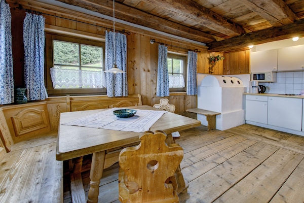 Foto van Chalet op Zettersfeld met Dolomietenuitzicht - Vakantiehuis in Thurn/Lienz - Kitchen