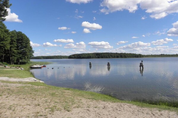 Foto van Comfortabel huis met sauna, vlakbij het meer. - Vakantiehuis in Nowa Kaletka - AreaSummer5KM