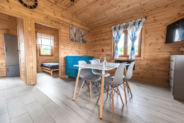 Foto van Huisje in Duszniki Zdrój met Uitzicht - Vakantiehuis in Duszniki Zdrój - LivingRoom