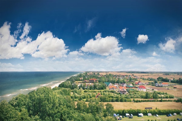 Foto van Bakstenen vakantiehuizen met twee verdiepingen - Vakantiehuis in Gaski - View