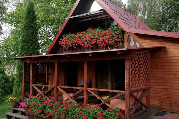 Foto van Vakantiehuis met jacuzzi en eigen tuin - Vakantiehuis in Gizycko - Outdoor