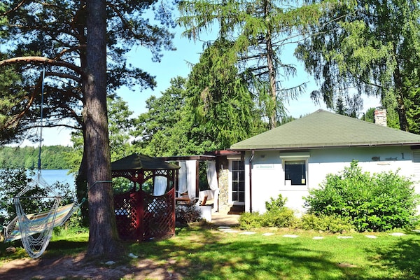 Foto van Bungalow bij Meer en Dichtbij Oostzee - Vakantiehuis in Bieszkowice - ExteriorSummer