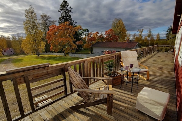 Foto van Bed & Breakfast in Bjuråker met zwembad - Vakantiehuis in Bjuråker - Untagged