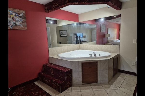 Foto van Kingsize bed | Roken mogelijk | Chickamauga - Vakantiehuis in Chickamauga - BathRoom